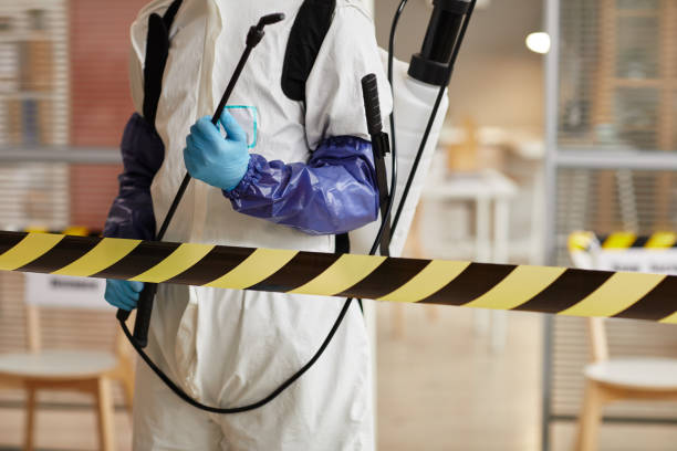Professional Infectious Disease Decontamination technician working in Hampton, VA